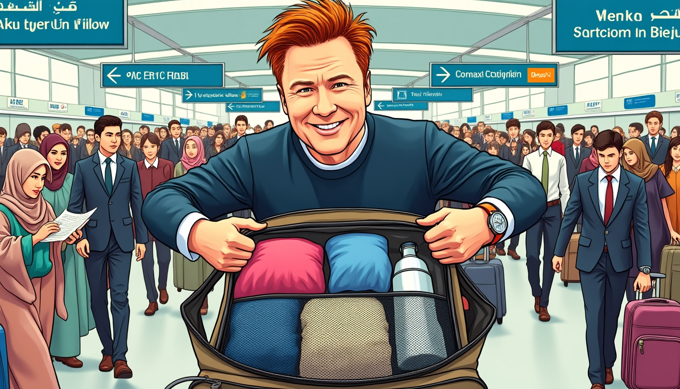 join conan o’brien as he shares essential tips and tricks for traveling the world with just a carry-on bag. discover how to pack efficiently, save space, and make the most of your adventures without the hassle of checked luggage.