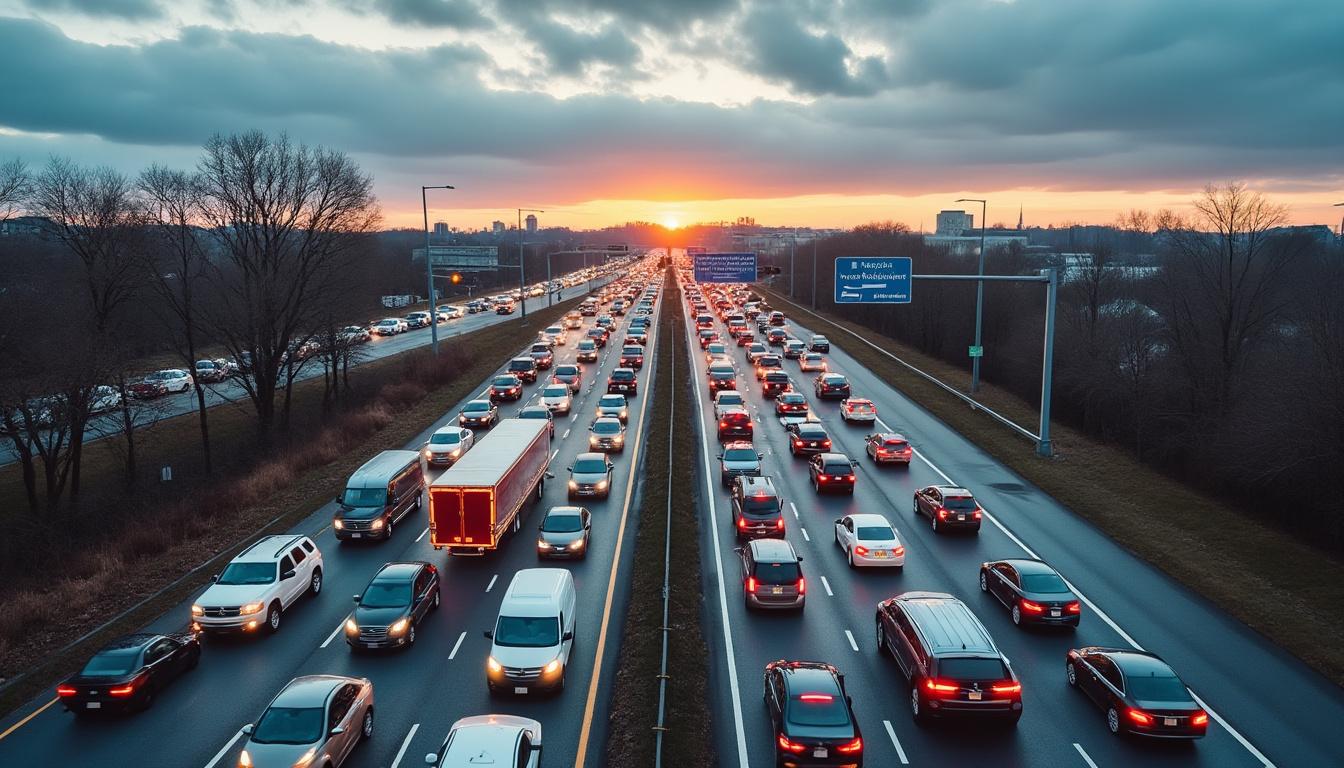 stay informed about peak travel congestion expected on tuesday and wednesday before thanksgiving. plan your trips accordingly to avoid delays and ensure a smooth holiday journey.