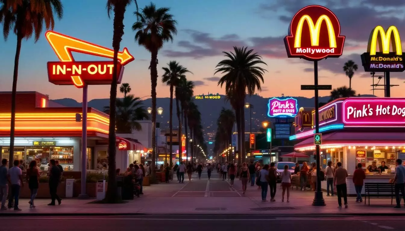 Discover the iconic Hollywood fast food restaurants that have shaped pop culture and served up unforgettable flavors for decades.