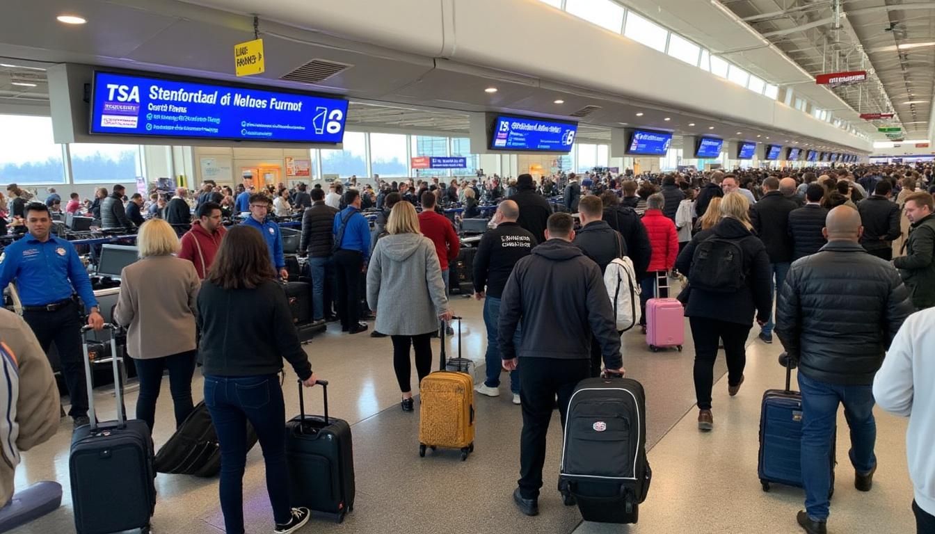 tsa shares essential travel tips to help passengers navigate the holiday travel surge at detroit metro airport smoothly and safely.