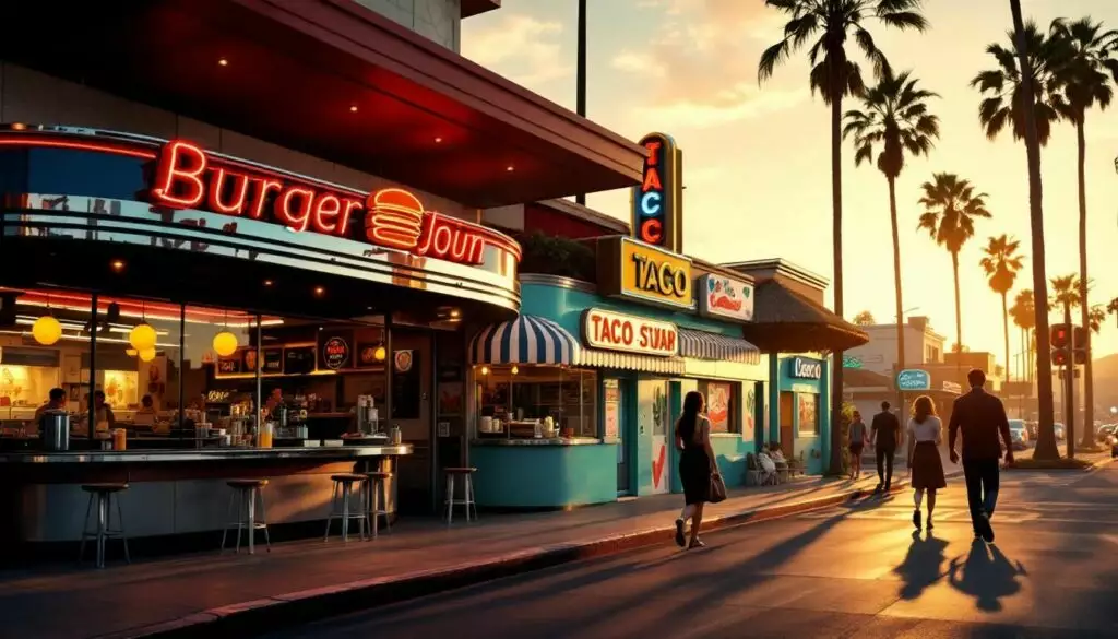 Iconic Hollywood Fast Food Restaurants