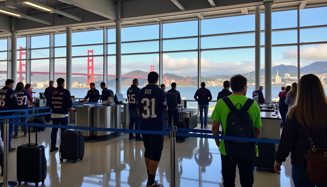 tsa offers essential travel tips for patriots and seahawks fans attending super bowl lx in the bay area to ensure a safe and smooth journey.
