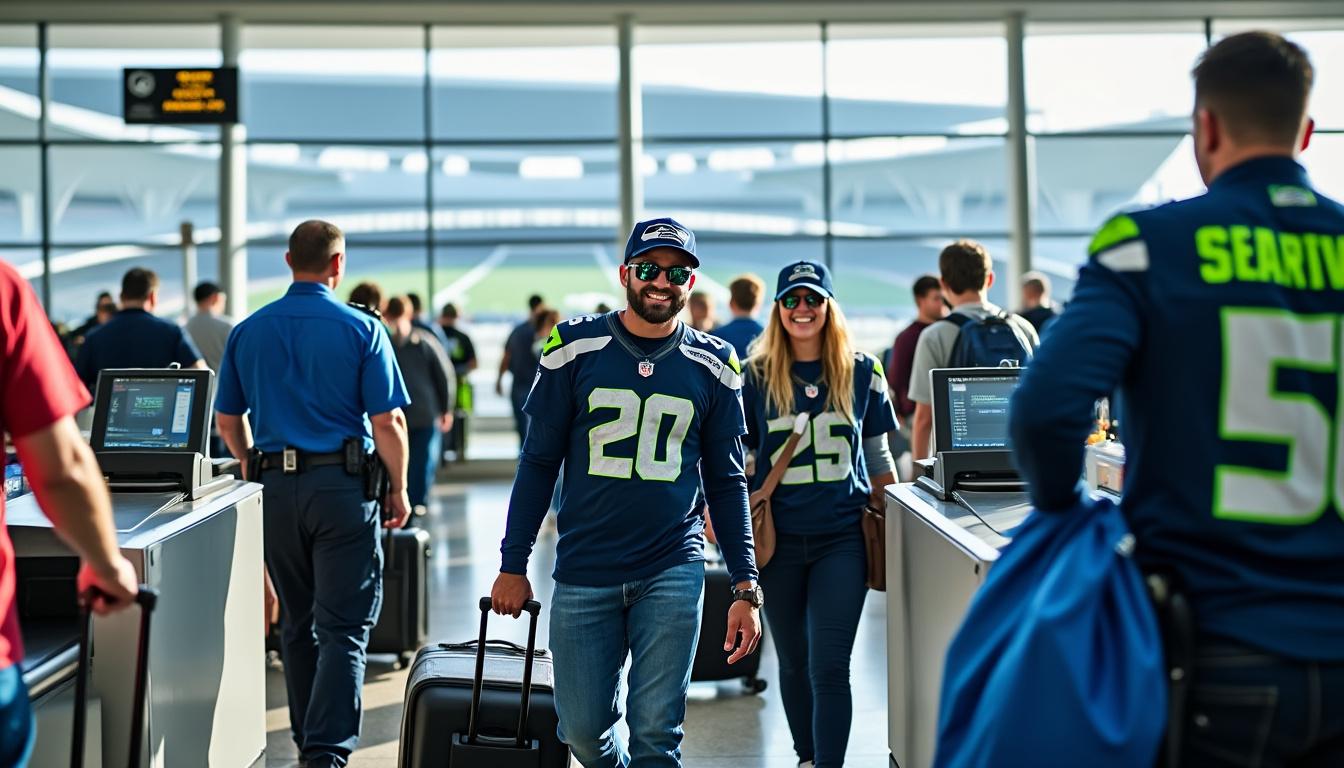 tsa shares essential travel tips to help seahawks fans have a smooth and stress-free journey to super bowl lx.