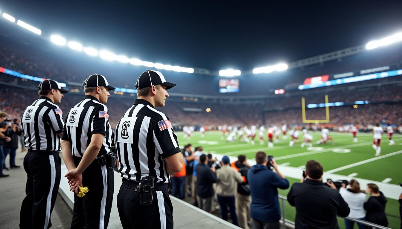 the nfl proposes alternative backup officials to ensure fair play and avoid controversies in future games.
