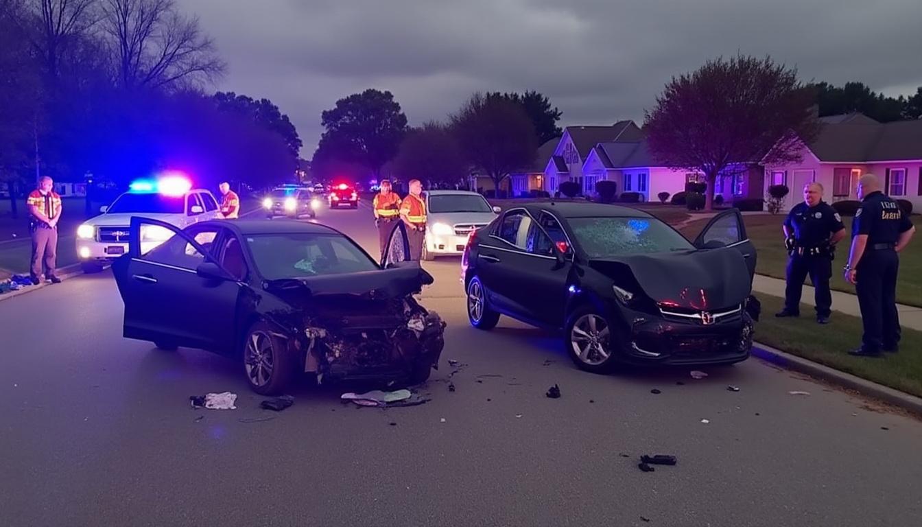 a hope mills resident has been charged with murder after a fatal collision in fayetteville. authorities continue to investigate the tragic incident.